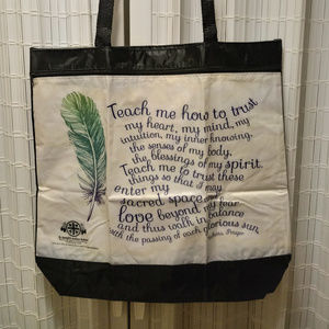 St. Joseph Lakota Indian School Prayer Tote Bag